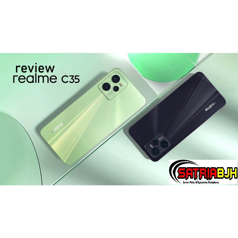 HP REALME C35  4/64GB DAN  4/128GB -TRIPEL CAMERA 50MP -GARANSI 1 TAHUN