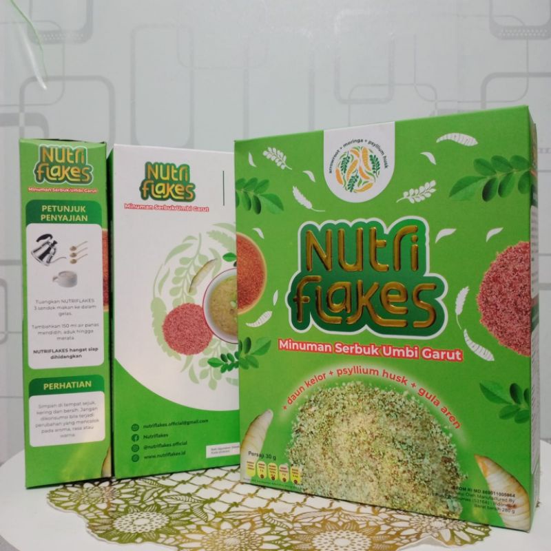 NUTRIFLAKES. UMBI GARUT. AGEN RESMI BANJARMASIN - GANGGUAN LAMBUNG. PENCERNAAN. MAAG. ASAM LAMBUNG. 