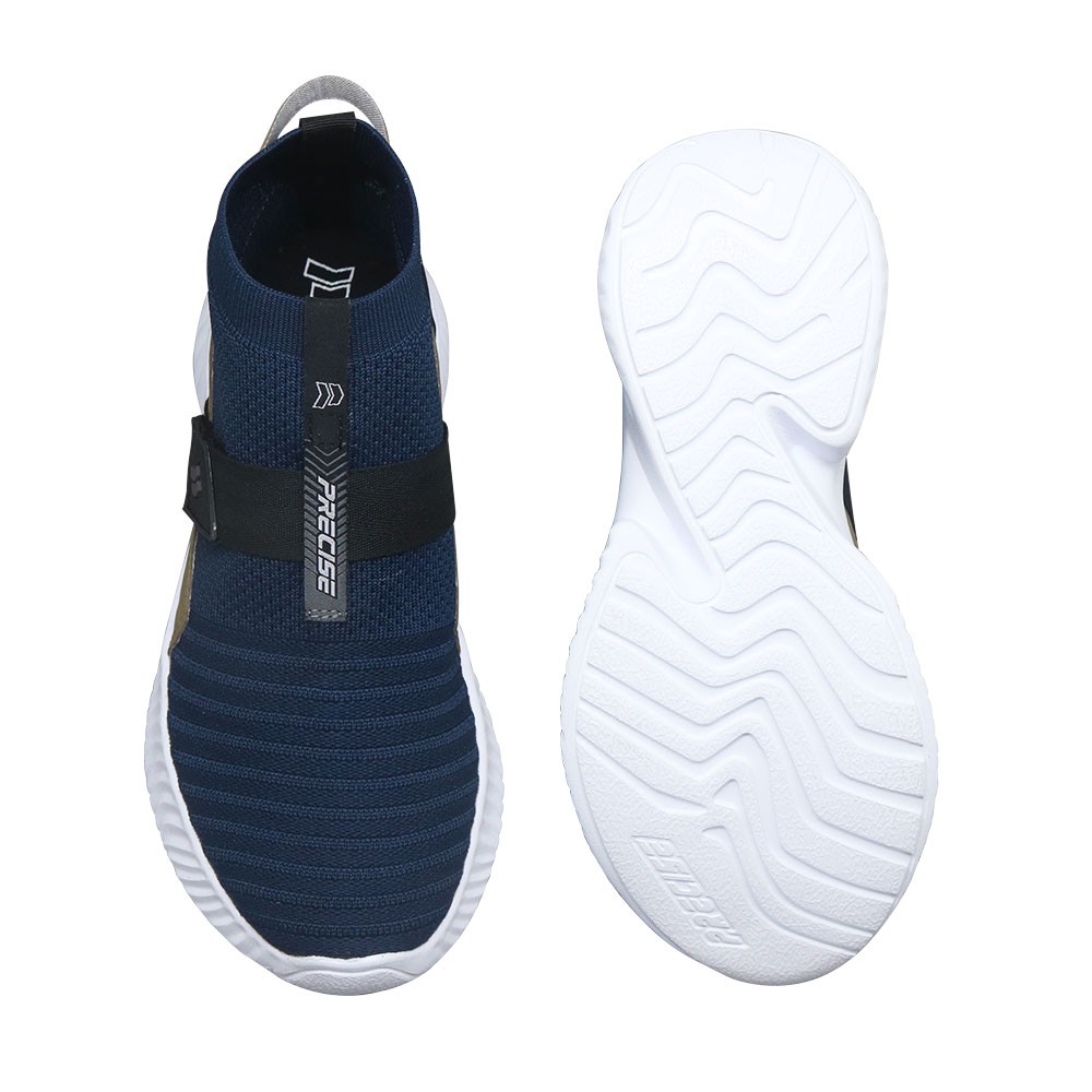 Precise Flexnit Hajime 2 JT Sepatu Anak Laki-Laki - Navy/White