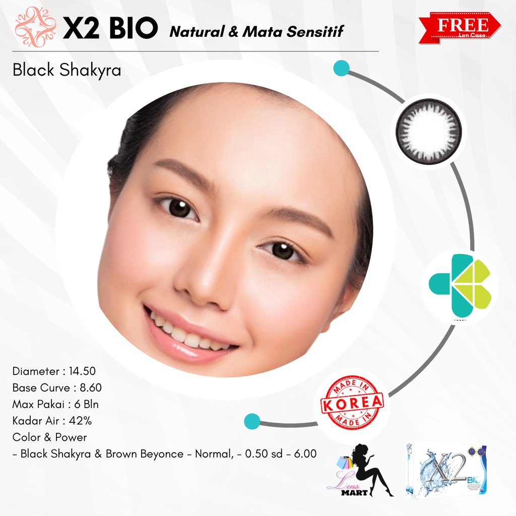 SOFTLENS BIO MINUS - X2 EXOTICON  0.50 sd 2.75