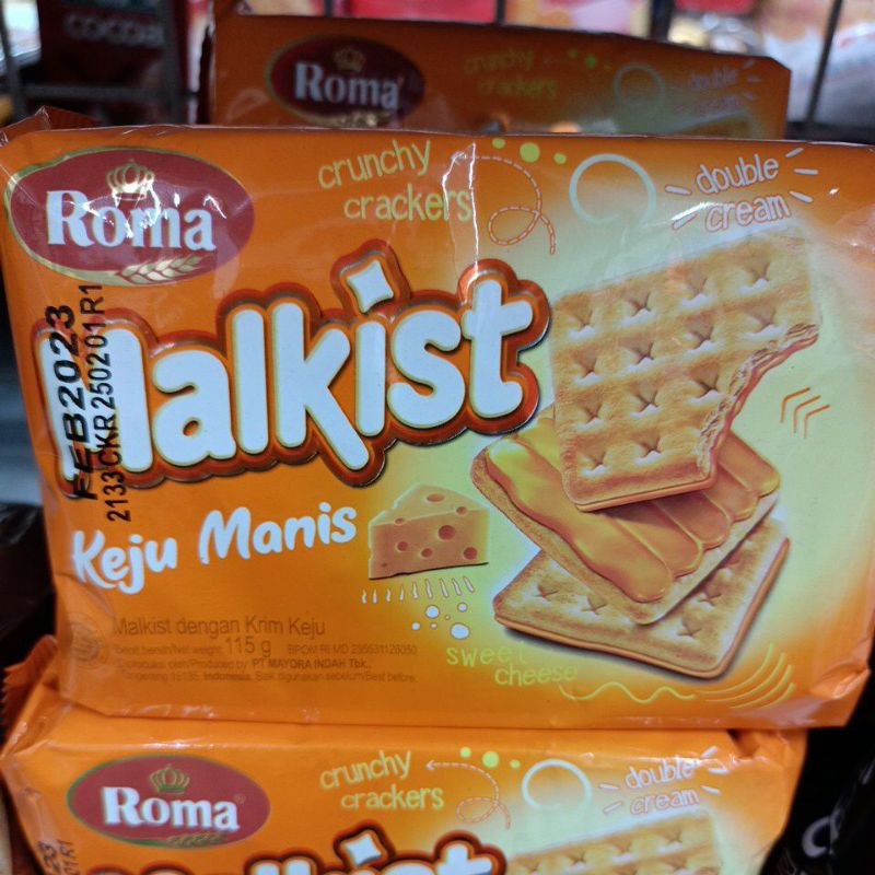 

ROMA MALKIST KEJU MANIS 115GR