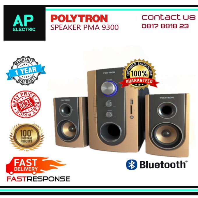 Speaker Aktif Multimedia Polytron Pma 9300 Bluetooth