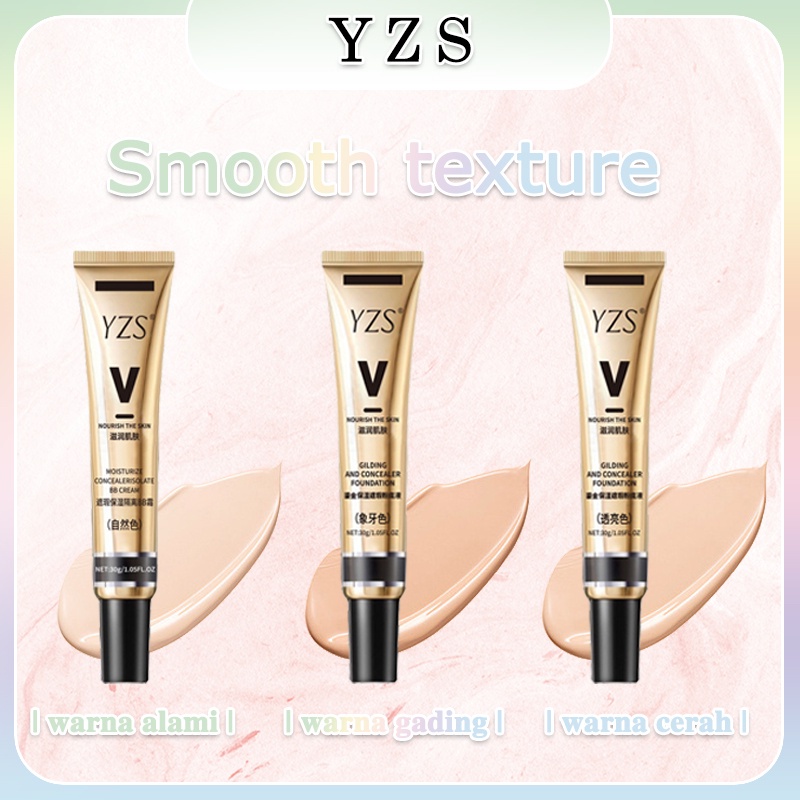 Sunscreen YZS Light Concealer Foundation Cair Tahan Air Untuk Makeup Wanita kosmetik wanita Foundation Cair Concealer Alami WardahMatte bedak padat Liquid Concealer