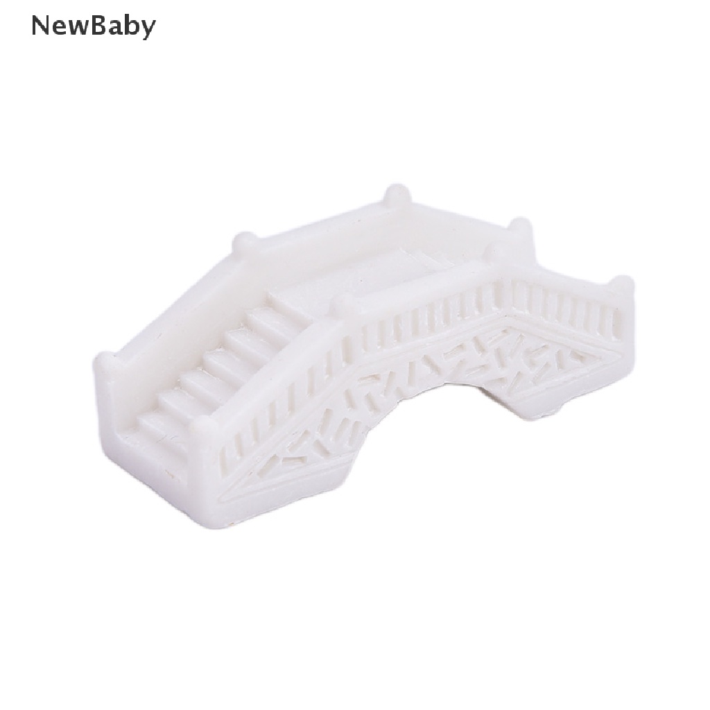 1pc Miniatur Jembatan Kayu Bahan Resin Untuk Dekorasi Lansekap Mikro
