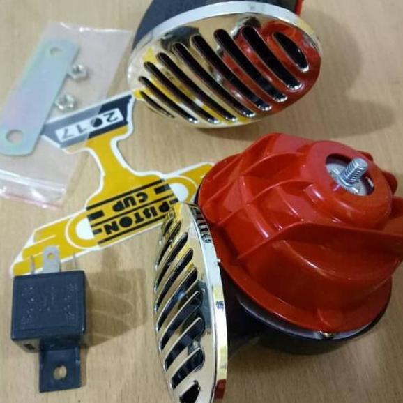 ➦ Klakson Keong Double + Relay / Klakson Keong + Relay All / Klakson Keong Double Motor Mobil ☝