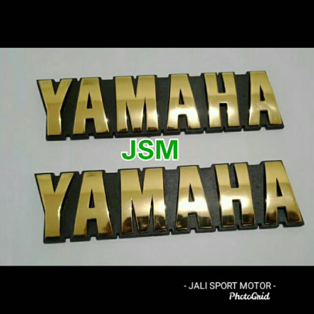 Emblem tangki yamaha rx king