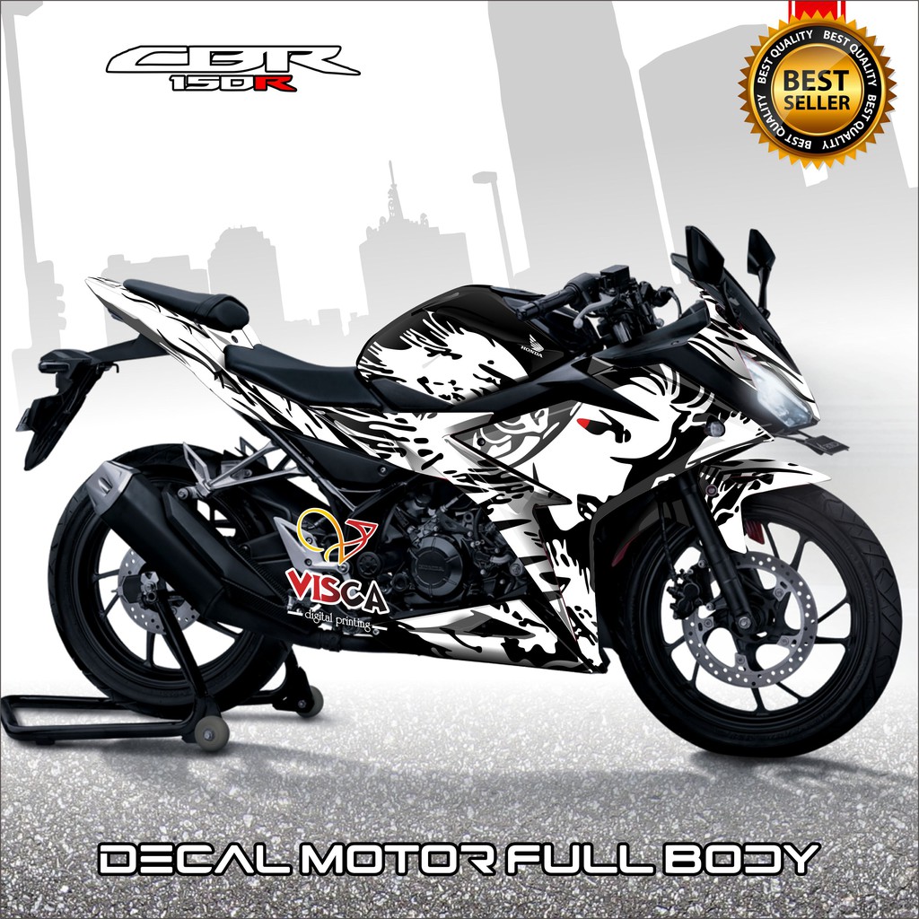 Decal Cbr 150r Facelift Full Body Decal Cbr 150r Full Body Stiker Cbr150r Full Body Kabuki