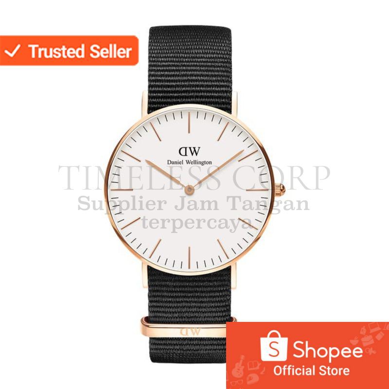 Jam Tangan Classic Cornwall White