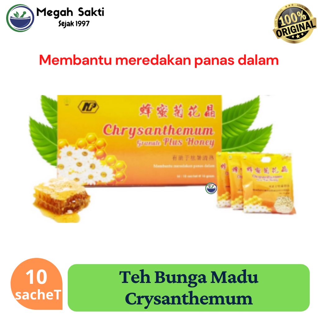 

Chrysanthemum Tea Instant Granule plus Honey - Teh Bunga / Teh Kembang plus Madu 10's