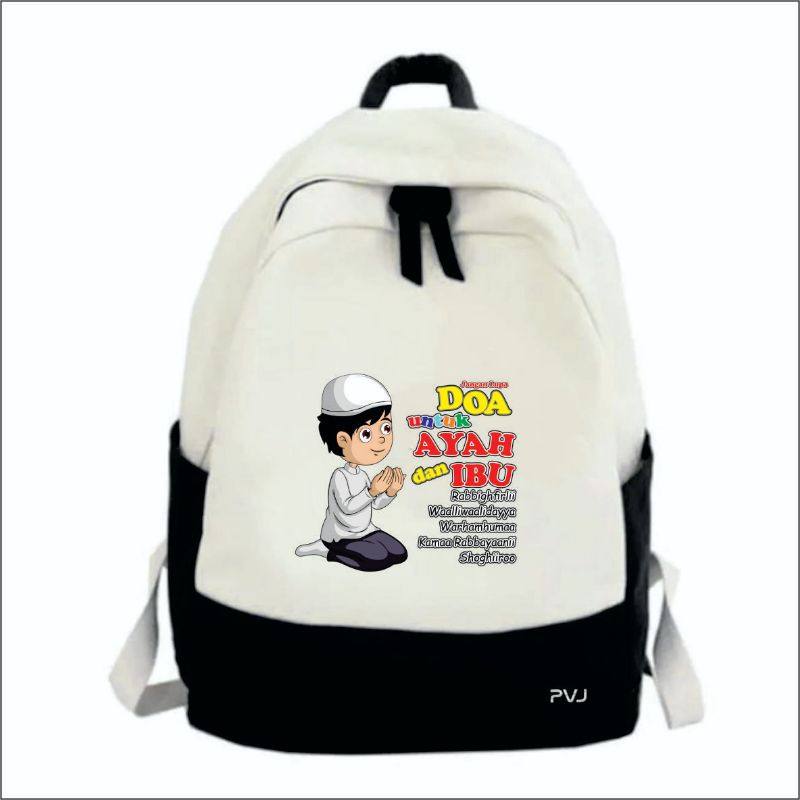 Tas Anak Laki Laki muslim Kids Backpack School PVJ