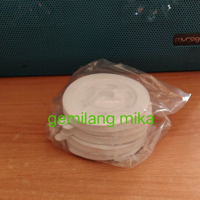 tutup gelas plastik universal isi 50 pcs