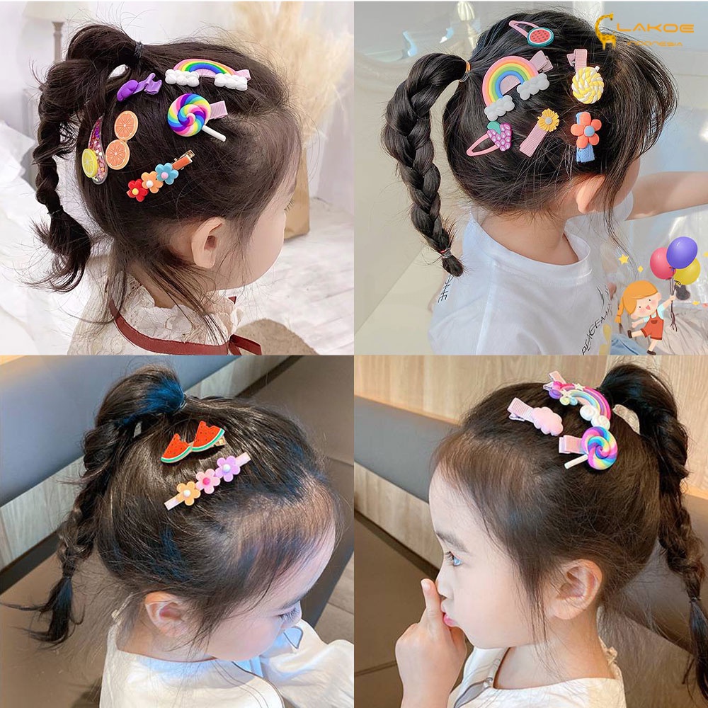 LAKOE Set Jepit Rambut korea anak lucu jepitan Rambut Hair Clip anak