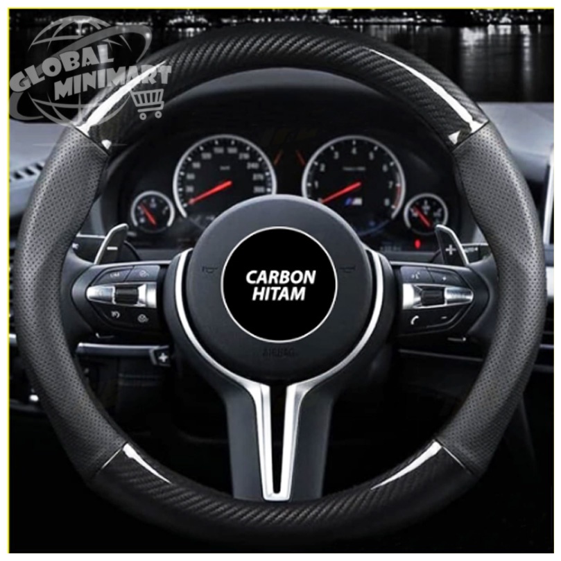 Cover Sarung Stir Setir Carbon New Agya & New Ayla 2021 - 2022 GM