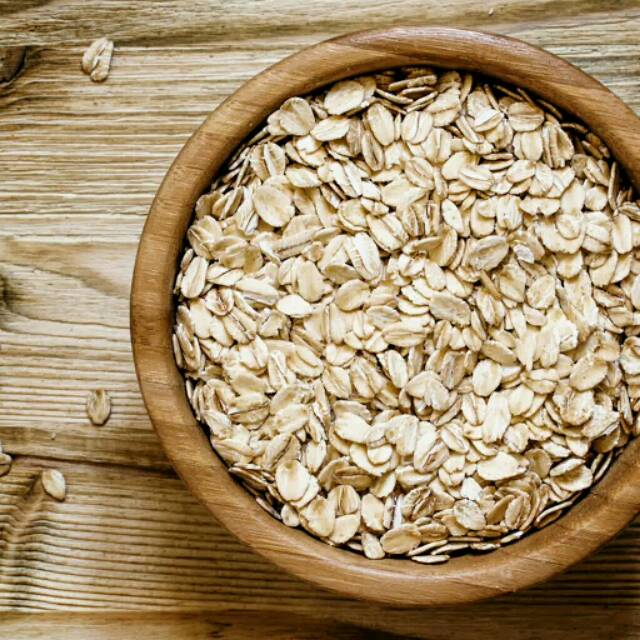 Organik sunflower , pumpkin seed almond slice rolled oat gandum overnight oat 500gr muesli mpasi