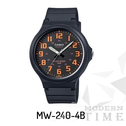 Casio Original Series MW-240 (Jam Tangan Pria - Analog - Karet)