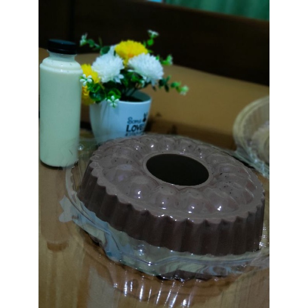 

Puding Susu Coklat Premium with Fla Vanila