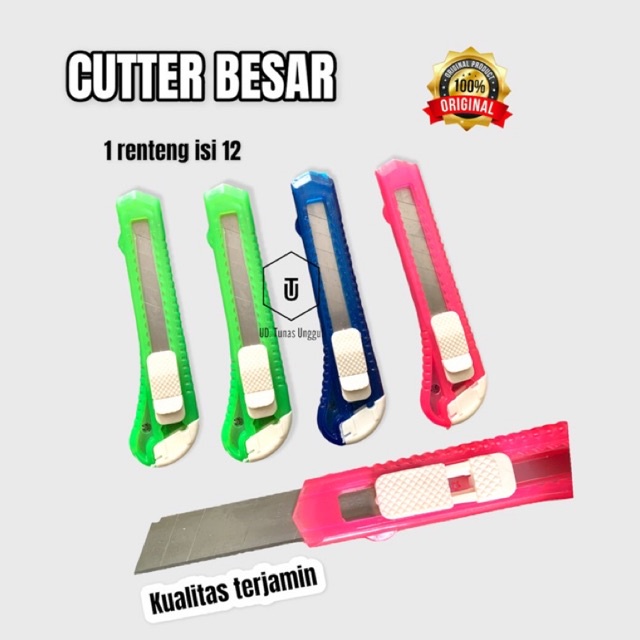 

12pcs CUTTER BESAR VAN-ART