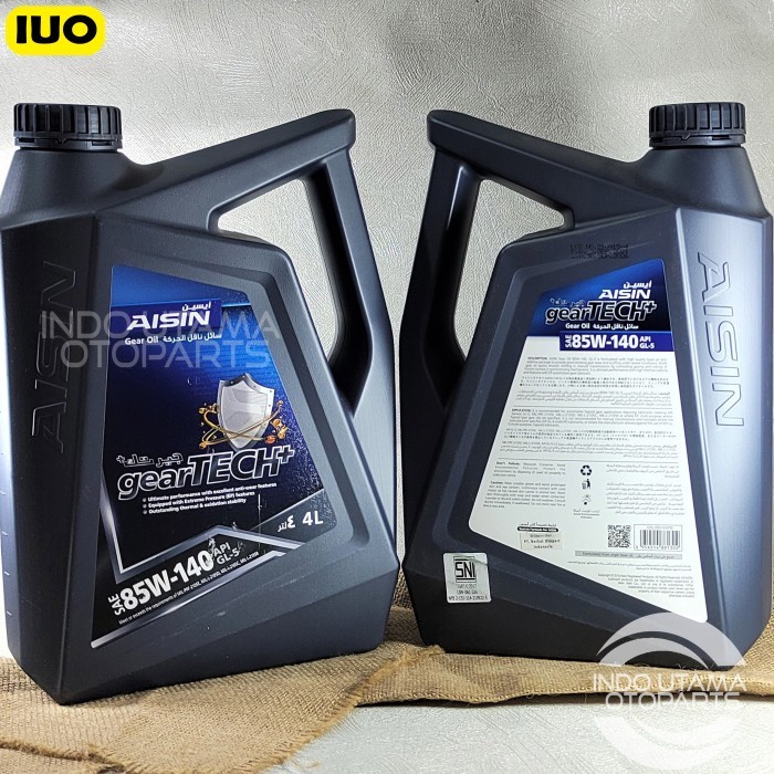 Oli Gardan Transmisi Manual 85W 140 API GL-5 AISIN Gear Oil 4 Ltr