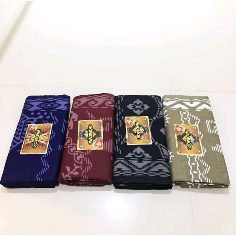 Sarung wadimor motif bali Sarung dewasa motif bali kembang