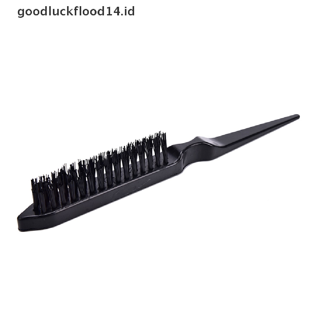 [OOID] 1Pc Hairdressing Brushes Teasing Back Combing Hair Brush Slim Line Styling Comb ID