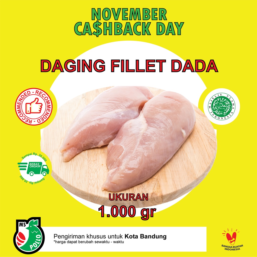 

DAGING FILLET DADA AYAM FROZEN