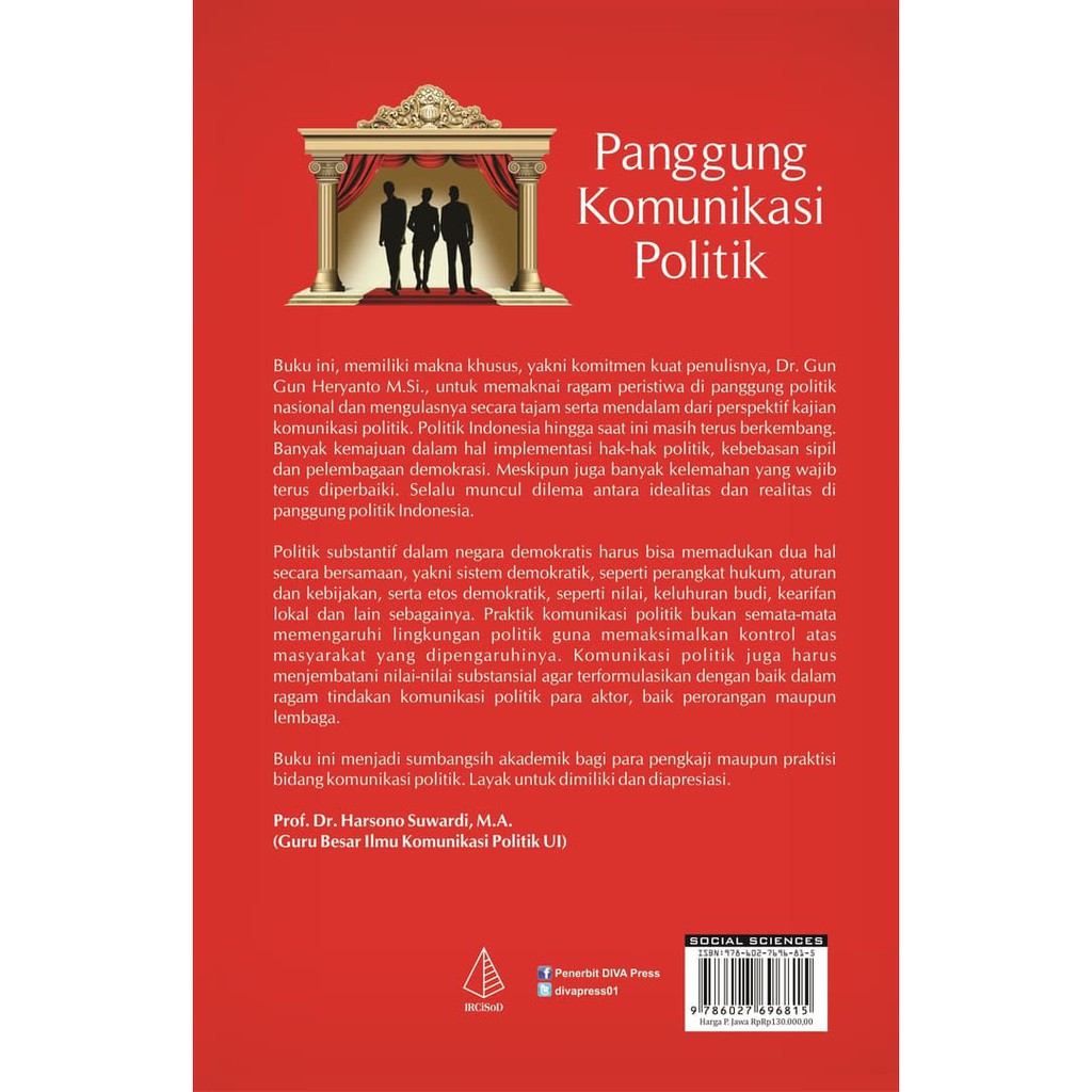 Buku Panggung Komunikasi Politik Shopee Indonesia