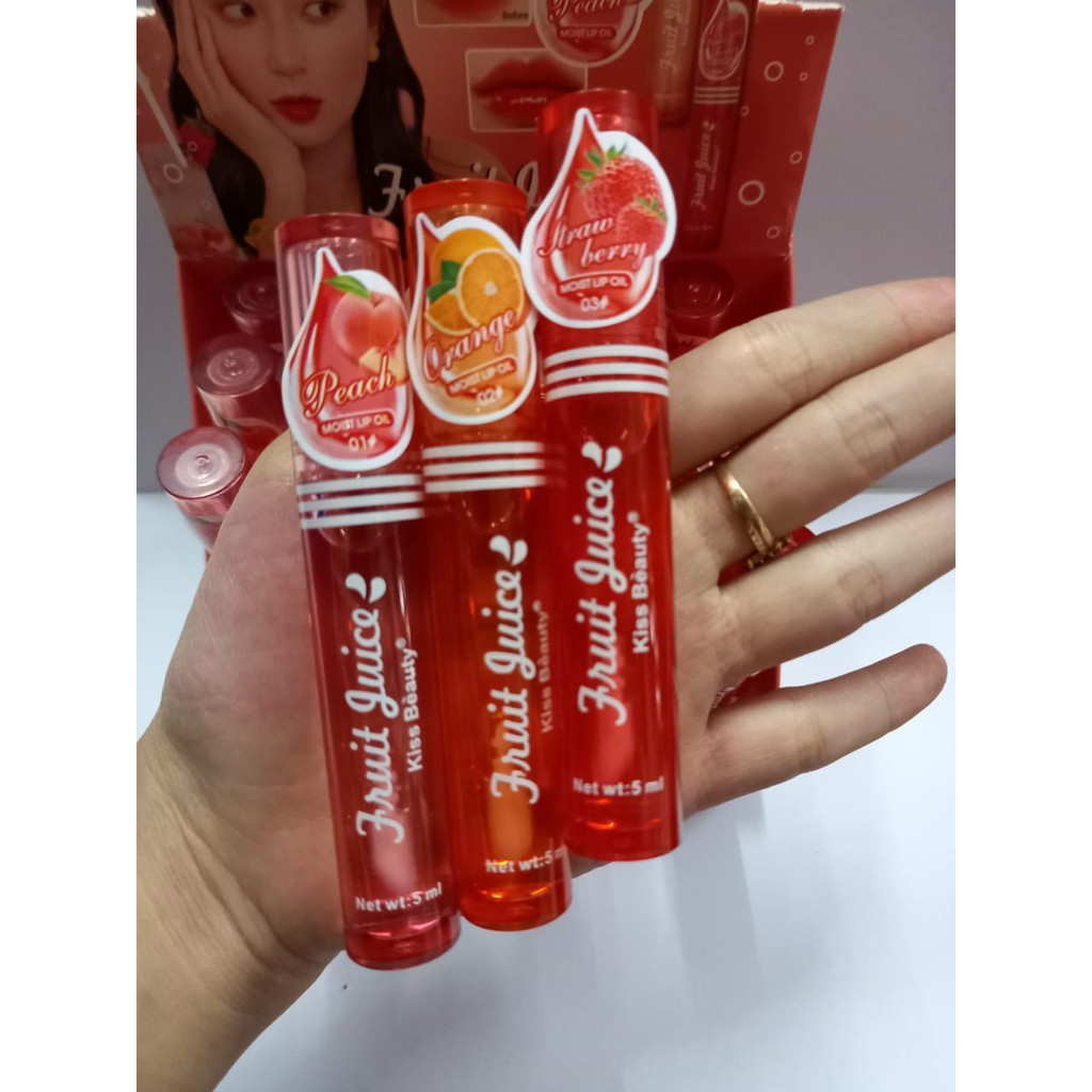 [ECER] LIP OIL MAGIC GOLD TUTUP SISIK IKAN NO.8024