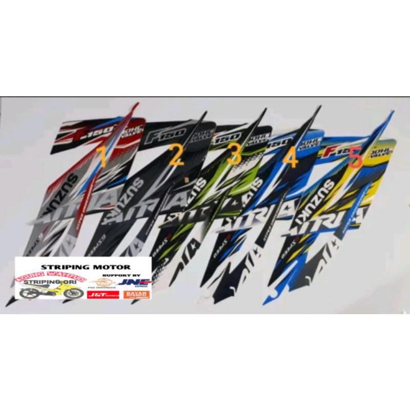 STRIPING LIS BODY SATRIA F FU 150 2013