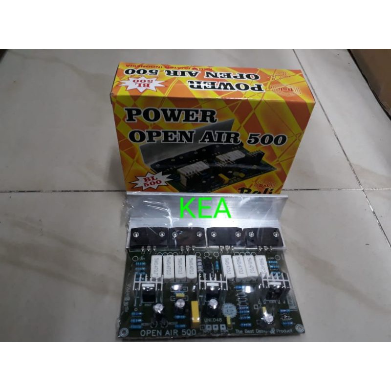 Kit Power Amplifier Open Air 500 watt Mono