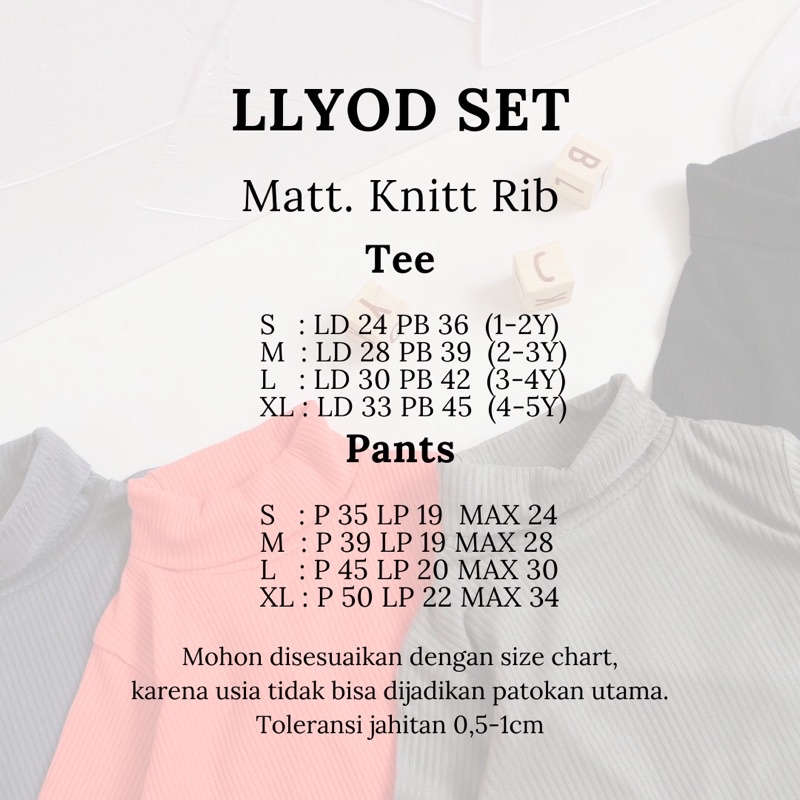 RACHIDKIDS / SETELAN ANAK LUCU / TURTLENECK SET