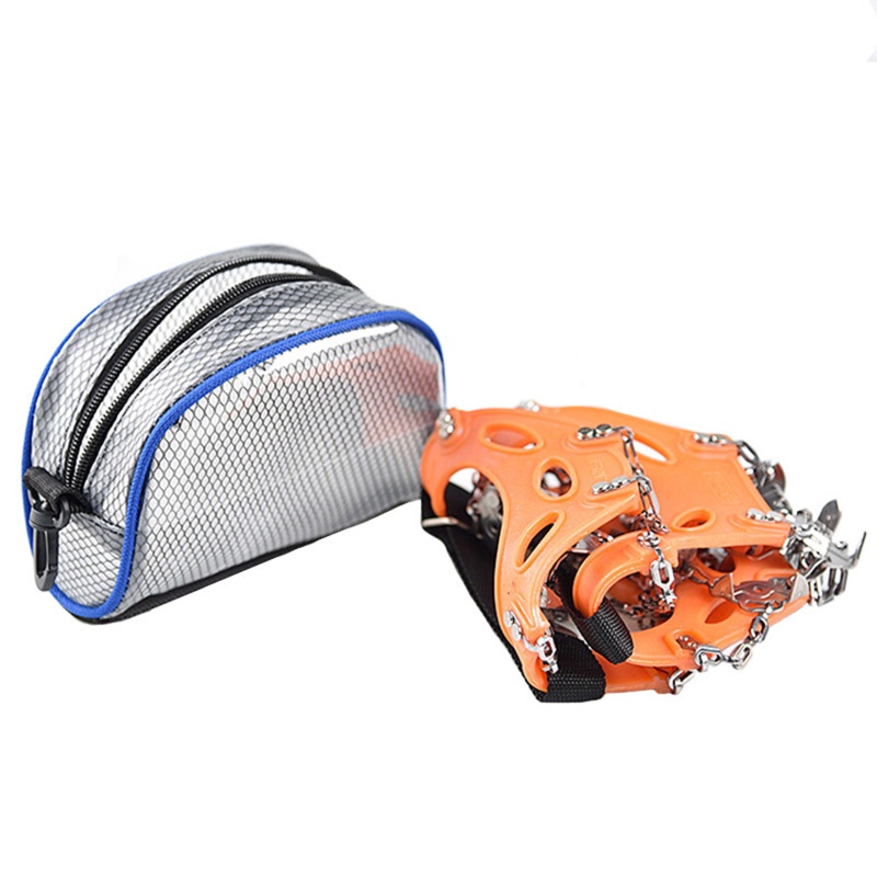 Gro Outdoor Adventure PVC Crampons Storage Bag Tempat Penutup Sepatu Anti Air Untuk Travel Musim Dingin Ice Crampon Adventure Clim