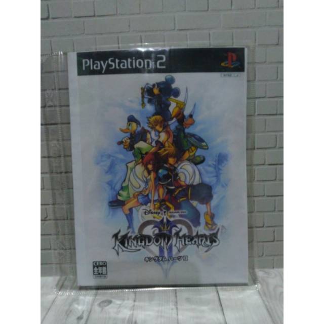 CD DVD KASET ORIGINAL PS2 KINGDOM HEART 2 JPN