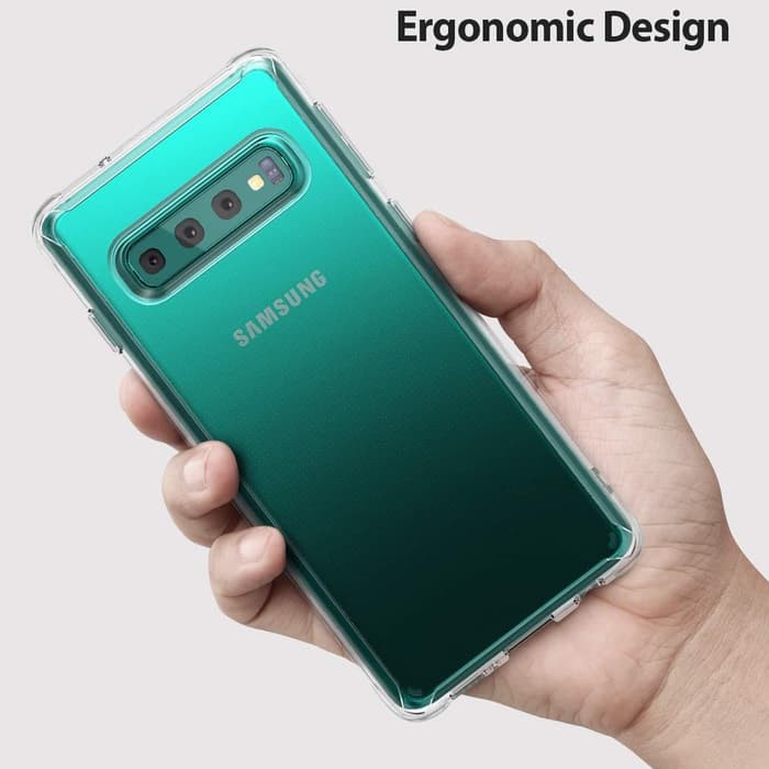 Original Ringke Fusion Case For Samsung Galaxy S10 Crystal Clear