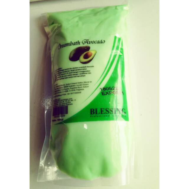 Cream creambath refill avokado rambut