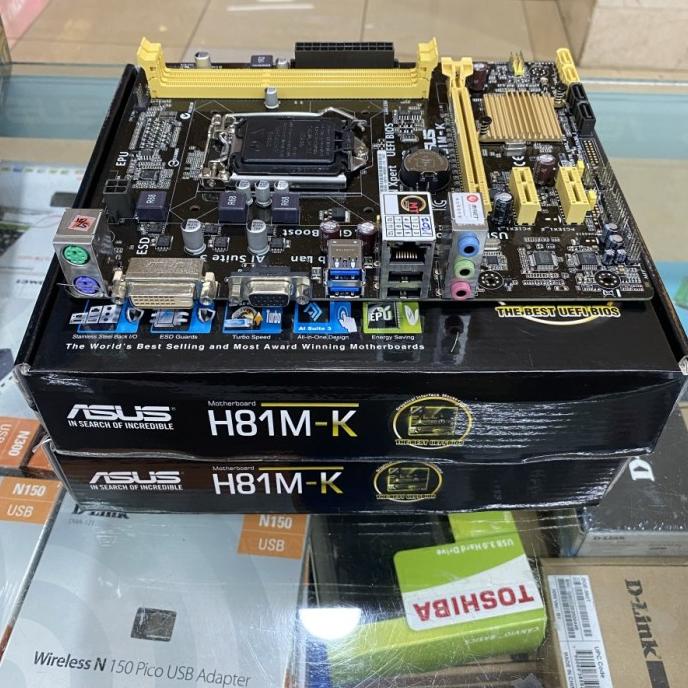 MOTHERBOARD ASUS H81MK LGA 1150
