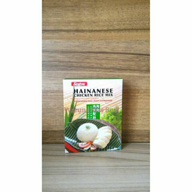 

Hainanese chicken rice mix Sing Lung -90gr