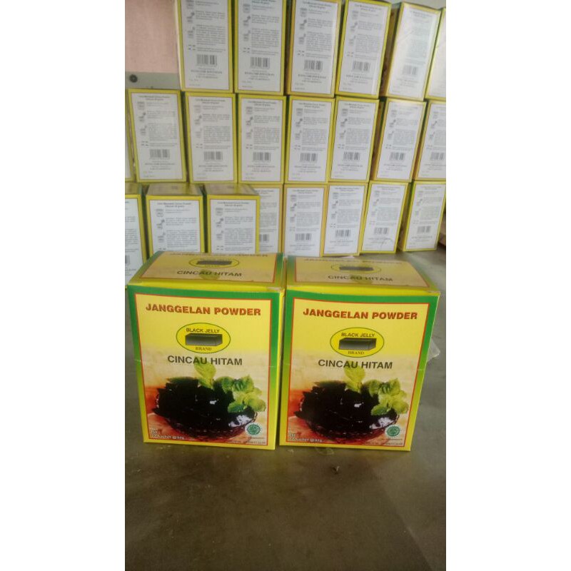 

Cincau hitam bubuk / grassjelly powder kemasan box(12sachet)