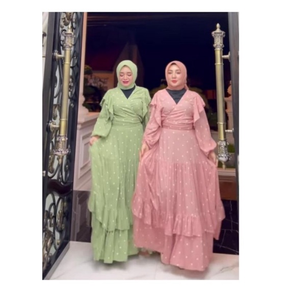 ONESET KIMONO POLKADOT BY SHELLASAUKIA