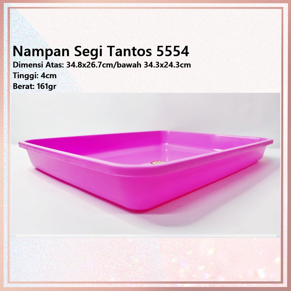 Nampan Segi Tantos 5554