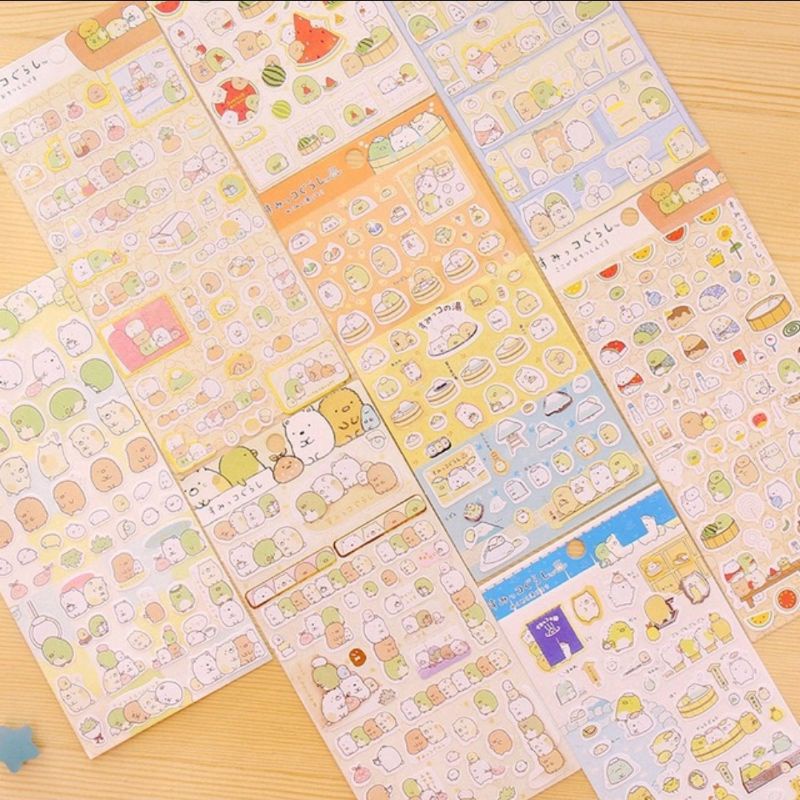 

Sticker Cartoon Scrapbook Deco Sticker Journal Bujo