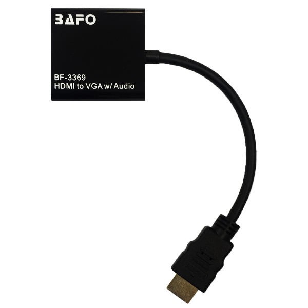 Bafo Bf-3369 Hdmi To Vga Adapter With Audio