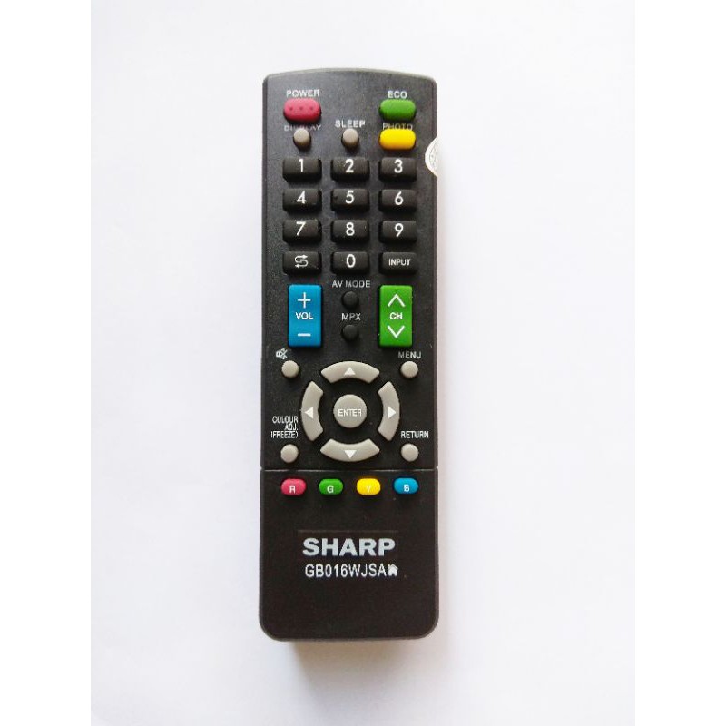 REMOT / REMOTE TV LCD / LED SHARP AQUOS GB016WJSA GRADE ORIGINAL