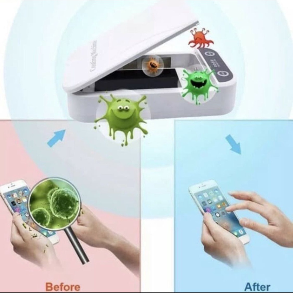 U100 UV Box Sterilizer Covid (Kill Germs & Bacteria) UV Sterilizer Box / UV Sterilizer Portable / UV