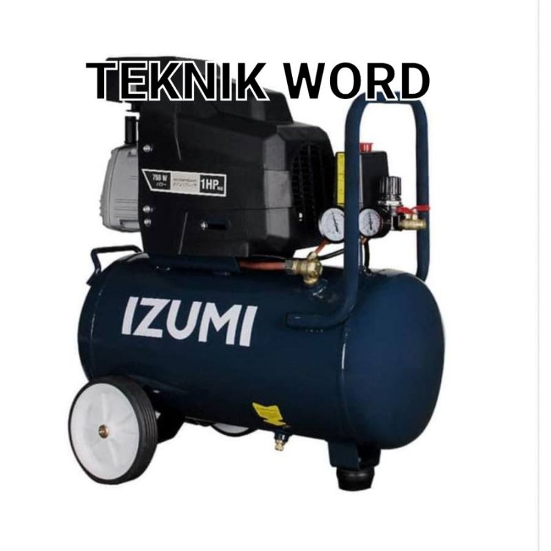 KOMPRESOR ANGIN LISTRIK 1HP IZUMI DD 1024/ AIR KOMPRESOR IZUMI DD1024