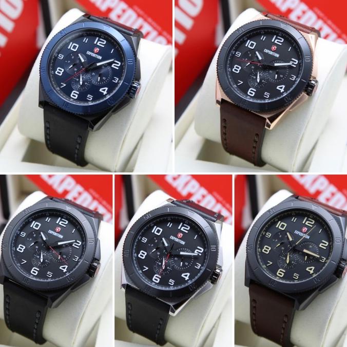 [ ORIGINAL ] Jam Tangan Pria / Cowok EXPEDITION 6823 E 6823 MF Termurah