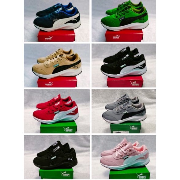 SEPATU PUMA RUNNING CEWEK COWOK