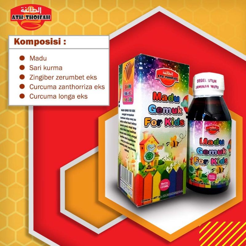 

madu gemuk for kids anak sehat