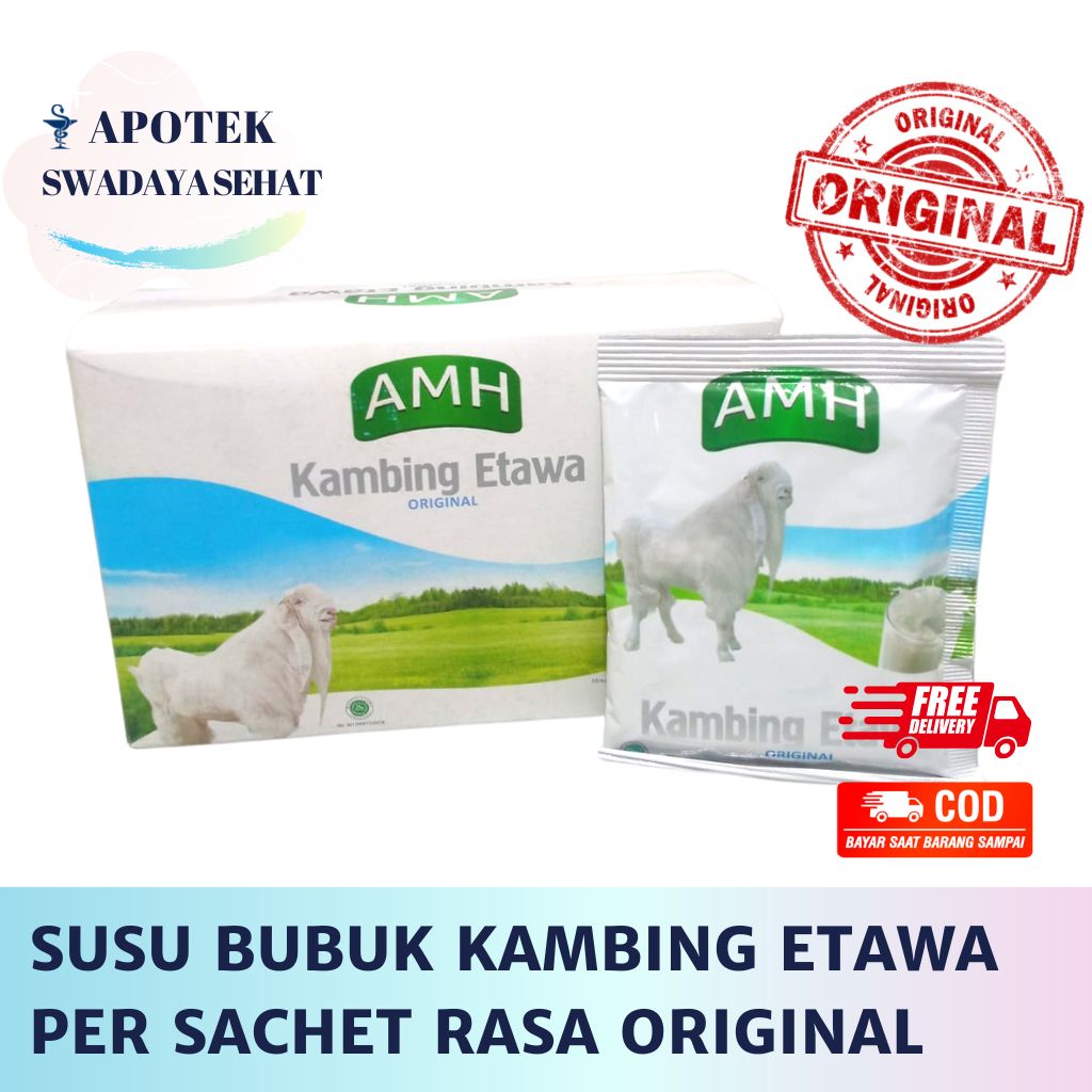 SUSU BUBUK KAMBING ETAWA SACHET AMH - Rasa Original