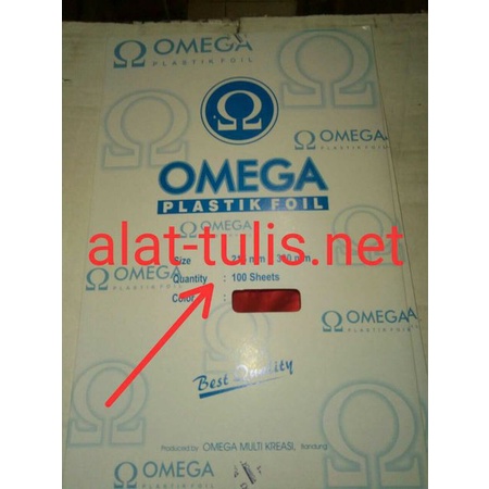 

Segera Beli Plastik Foil Warna Merah Omega Berkualitas