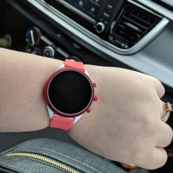 Jam Tangan Gen 4 Merah Fossil FTW6027 strap Rubber Merah